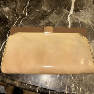 Vintage Banana Republic  Clutch Evening Bag‎  Rare Color  Fast Shipping